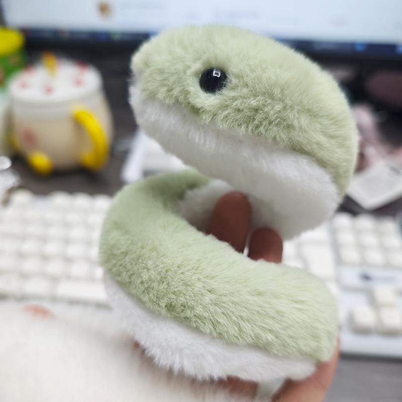New Year's Little Snake Plush Toy Doll Doll Playful Children's Girl Cute Ornament Doll Mascot Doll Doll Cute Snake Plush Toy