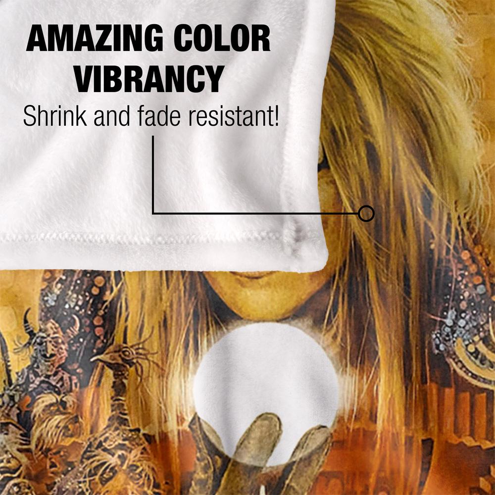 Labyrinth Crystal Ball Silky Supersoft Blanket