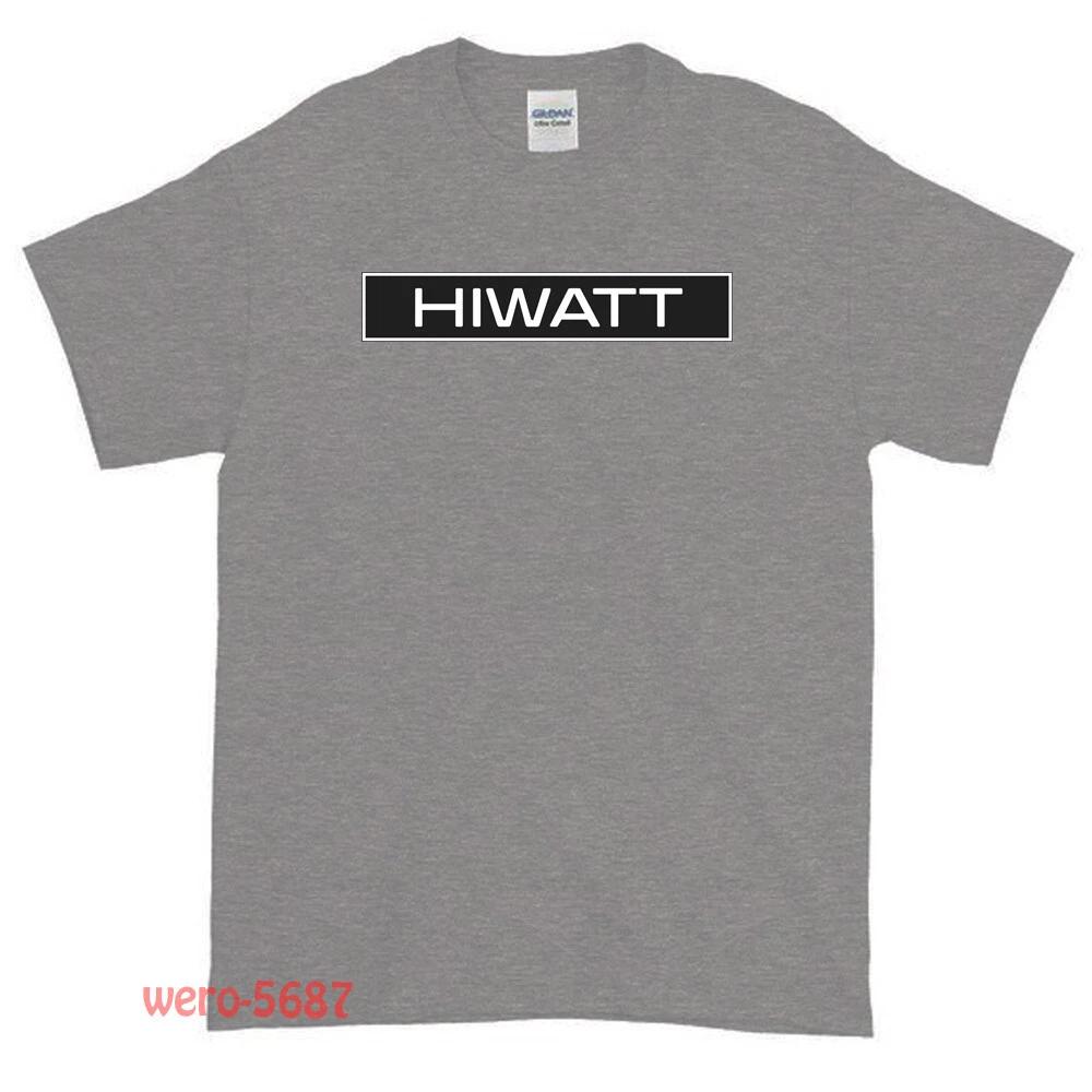 New HIWATT Company Logo Unisex T shirt Funny Size S to XXL XXXL