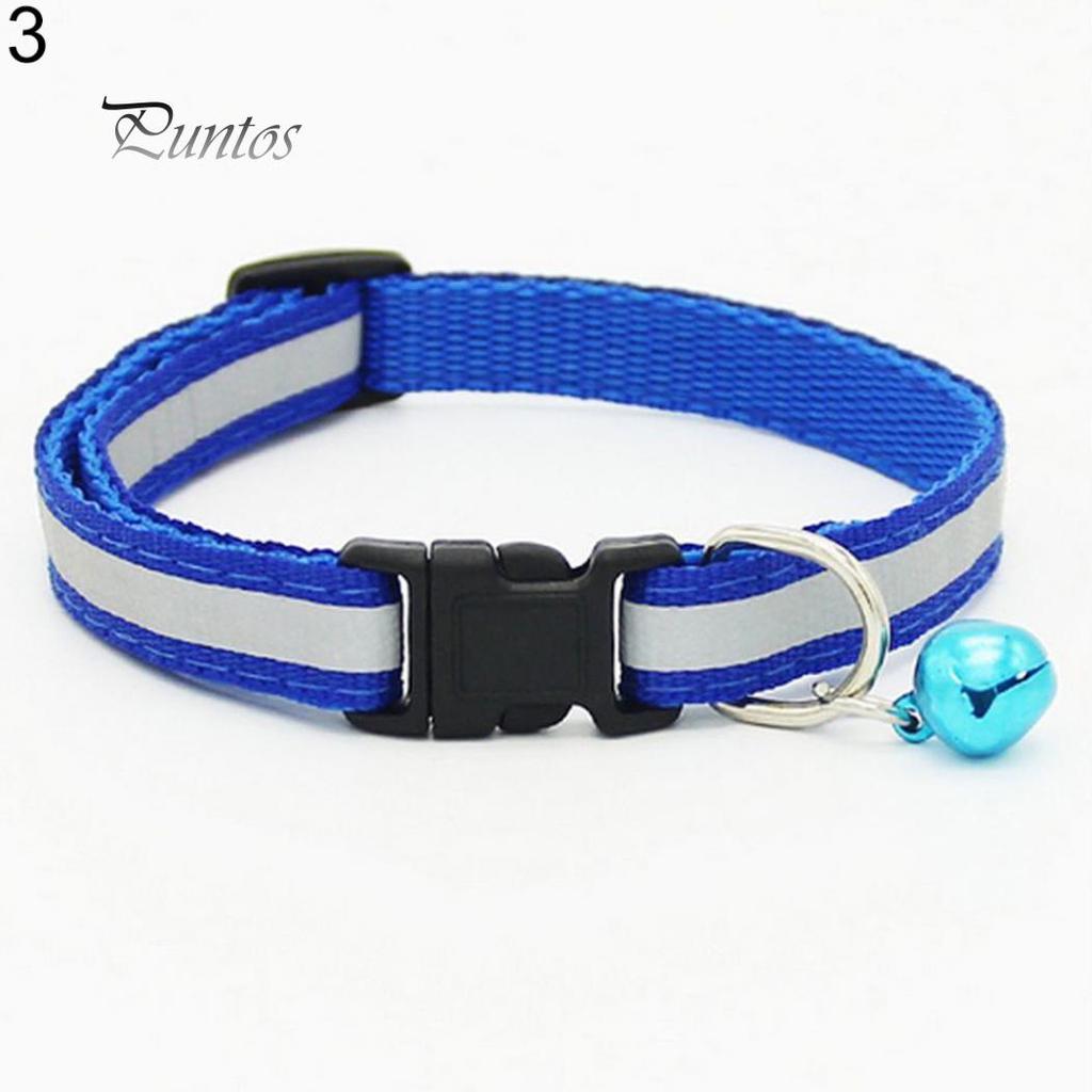 Pet Puppy Reflective Collar Buckle Neck Strap