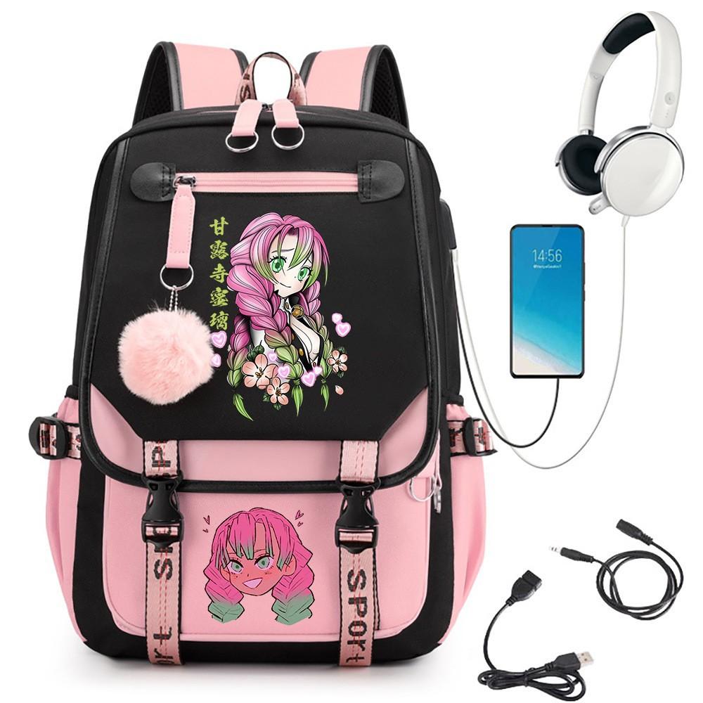 School Bag Large Capacity Travel Bag Animation Cartoon Printing Peripheral School Bag Computer Bag