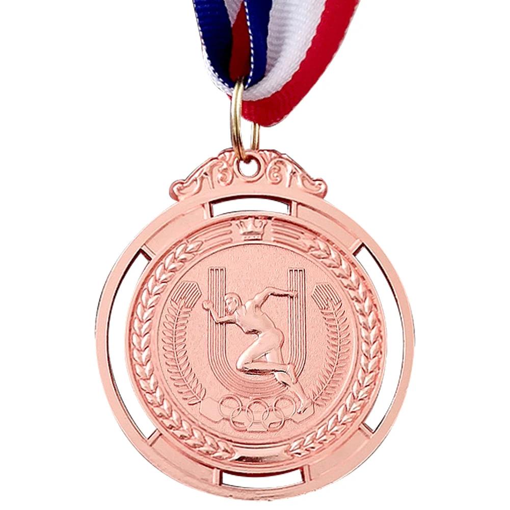

2 шт. Медаль Детская Золотой Победитель Наградная Медаль Золото Серебро Бронза Приз Золото Серебро Бронза Наградная Медаль для Соревнований Вечеринка