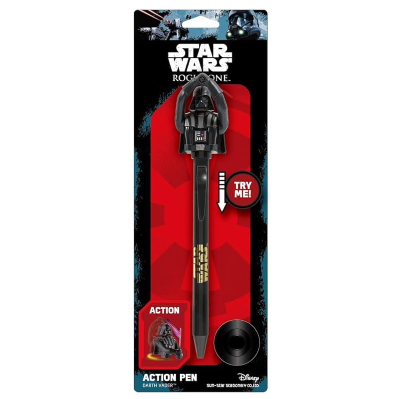 

sunstar stationery star wars action pen 0.7mm S4641841 darth vader