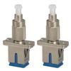 2pcs FC Male To SC Female Adapter FC UPC Male To SC UPC Female Single Mode Hybrid Optical Fiber Connector Adapter
