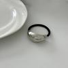 Korean Fashion Metal Irregular Double-Layer Hair Bands Ropes Women Headband Elastic Hairband Ponytail Holder Hair Accessories