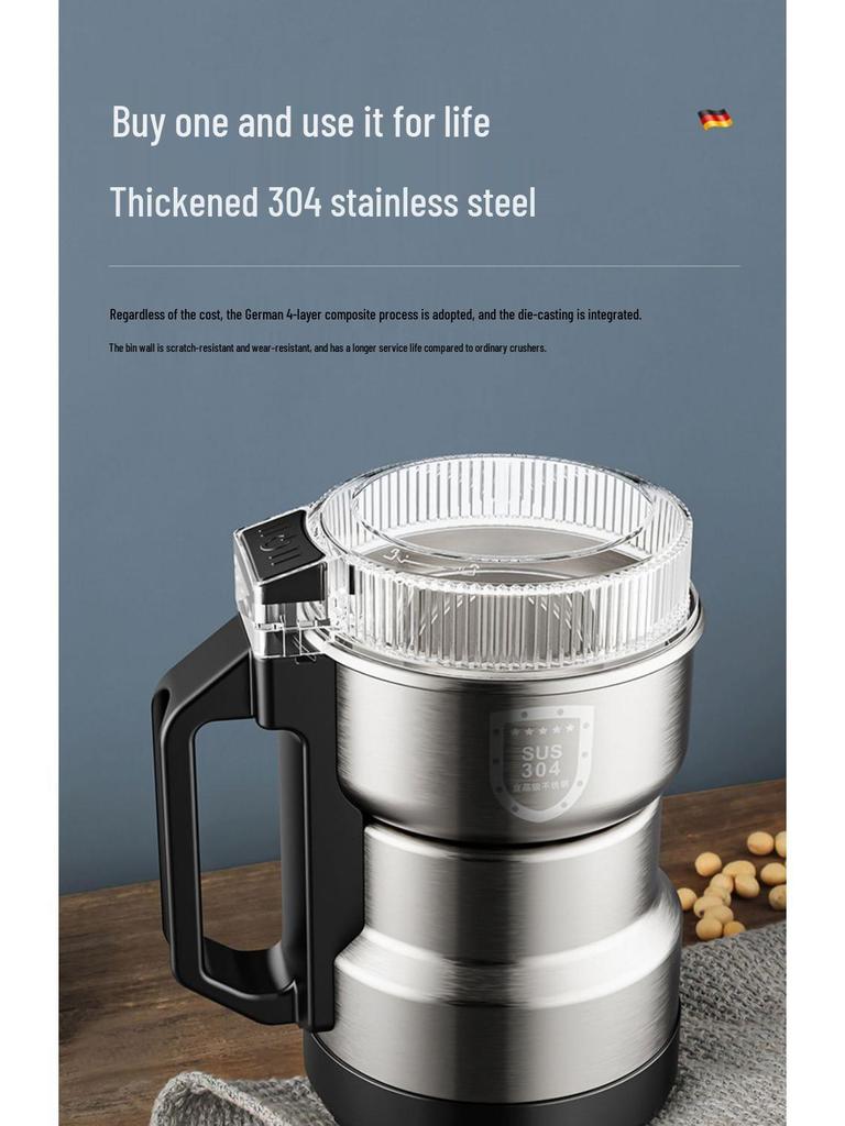 German Ultra-Fine Grinding and Crushing Machine for Grains and Cereals