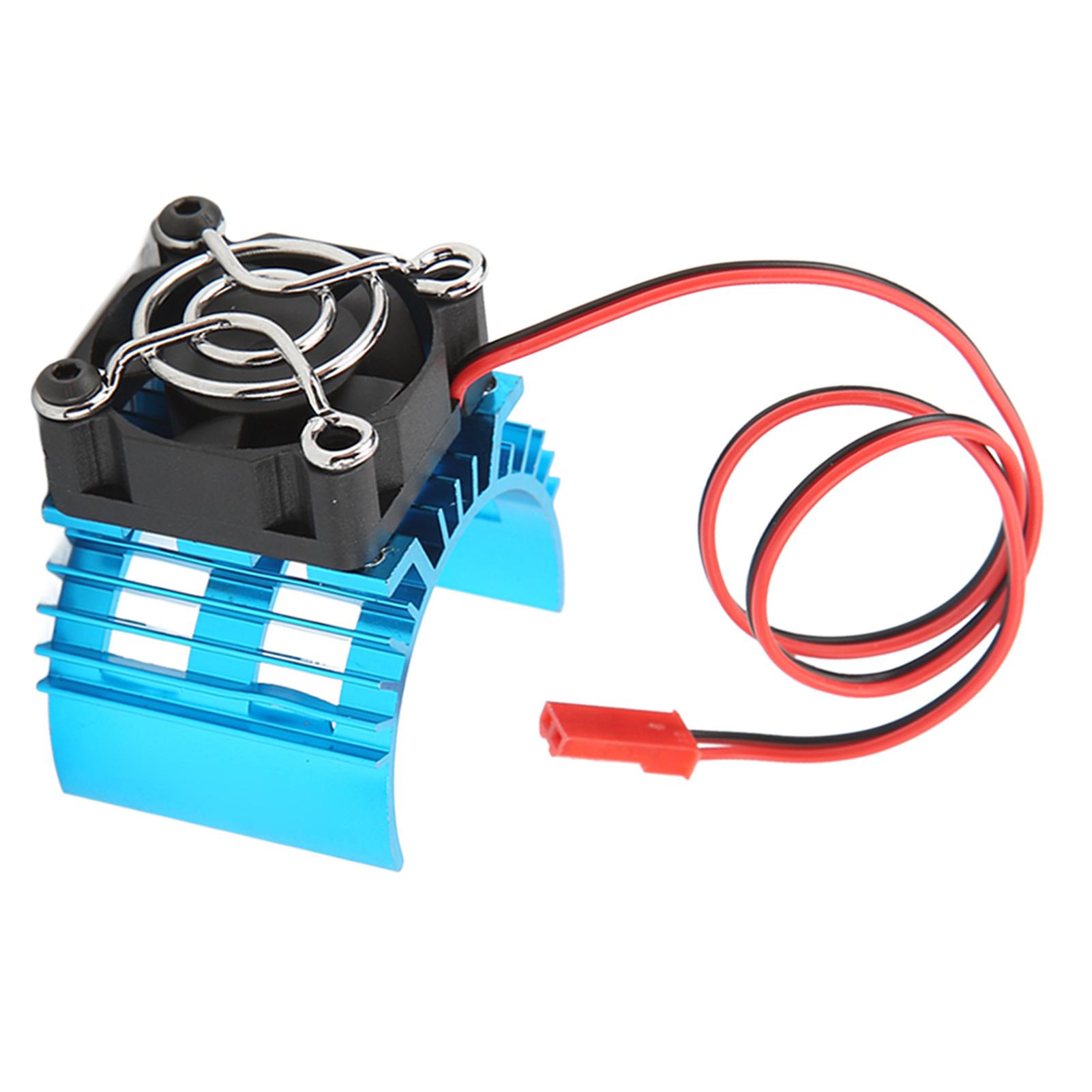 

Hobbyfans Motor Heatsink and Cooling Fan Aluminium Alloy and Plastic Motor Heatsink Set for F540 550 3650 3660 Motor