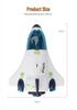 Children's Educational Space Toy Set: Rocket, Space Station & Astronaut