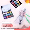 Ni O Ni 12-Color Artist Sketching Charcoal and Graphite Powder Cake Set