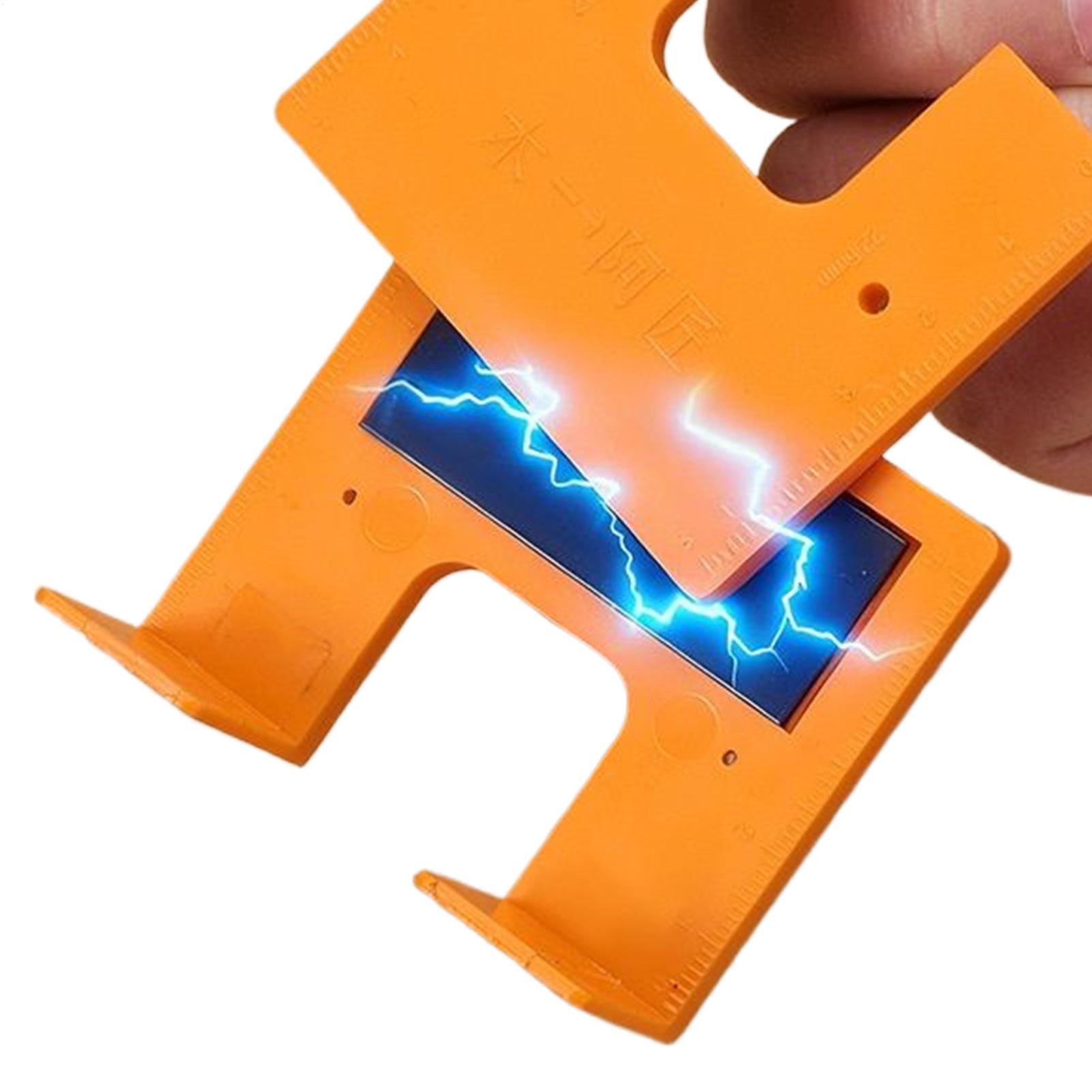 1pc Hinge Installation Positioning Magnetic Woodworking Quick Installation Aid Point Fixed Plate For Cabinet Door Panel Hinge CN