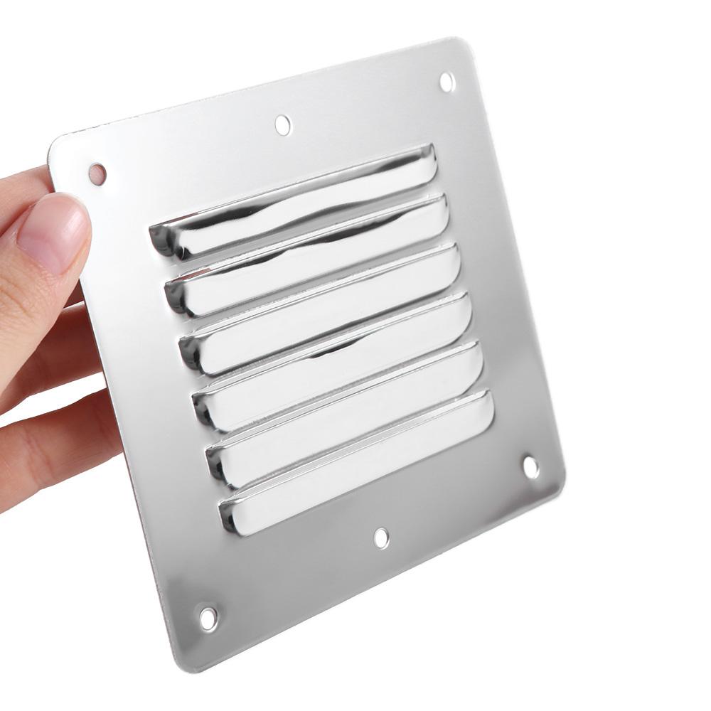Ventilation Covers Flat Dryer Vent Cover Silver Marine Boat Air Vent Plate  Outdoor