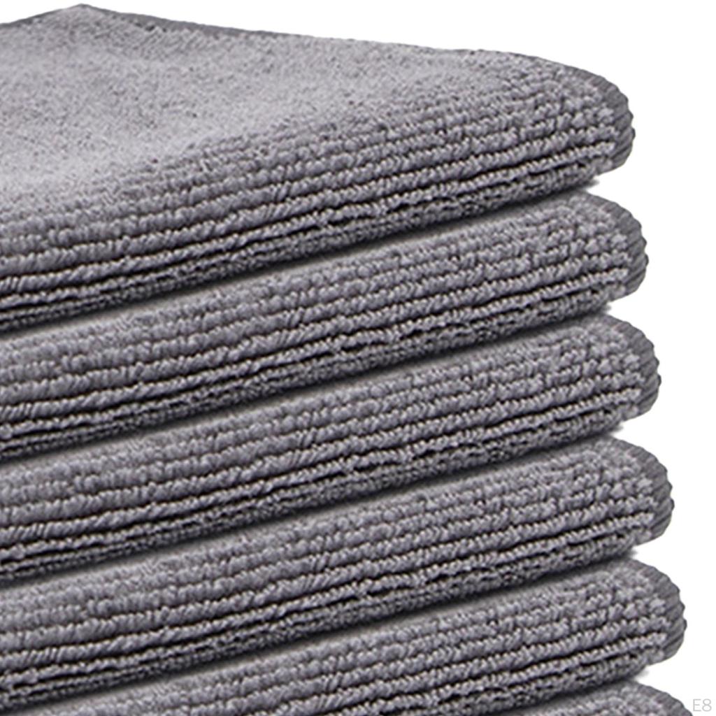 7 ks Čisticí hadřík z mikrovlákna Pratelný přenosný savý ručník na nádobí pro
