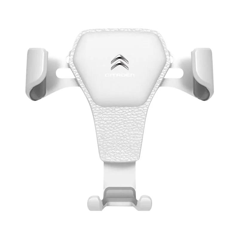

Car Badge Phone Holder Bracket Air Clip Mount Stand Accessories For Citroen C1 C2 C3 C4 C5 C6 C8 C4L DS3 DS4 DS5 DS5LS DS6