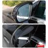 2pc Car Rearview Mirror Rain Cover Silicone Protect Sticker For Porsche Cayenne Panamera Macan 911 718 Taycan Boxster Cayman 918 GD1