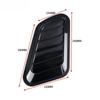 ABS Universal Car Decorative Cell Air Flow Intake Hood Scoop Bonnet Vent Cover Stickers Decoration Styling
