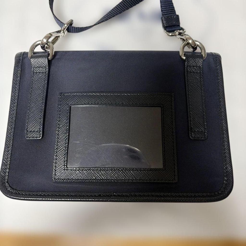 Used PRADA Saffiano Shoulder Bag Smartphone Case