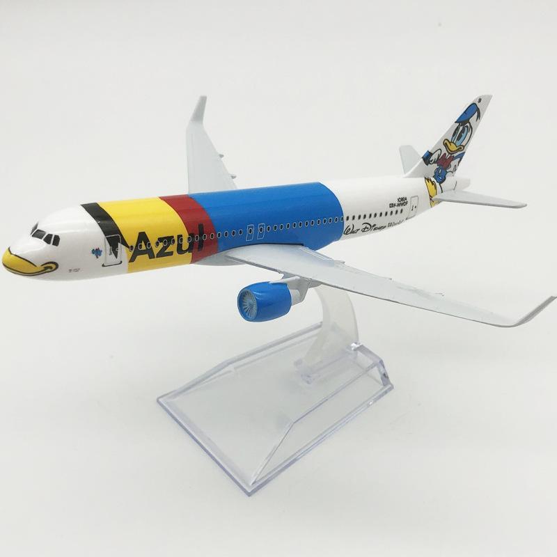 

16CM Alloy Airplane Model Duck Aviation Collectible With Landing Gear Children s Toy Gift Hobby
