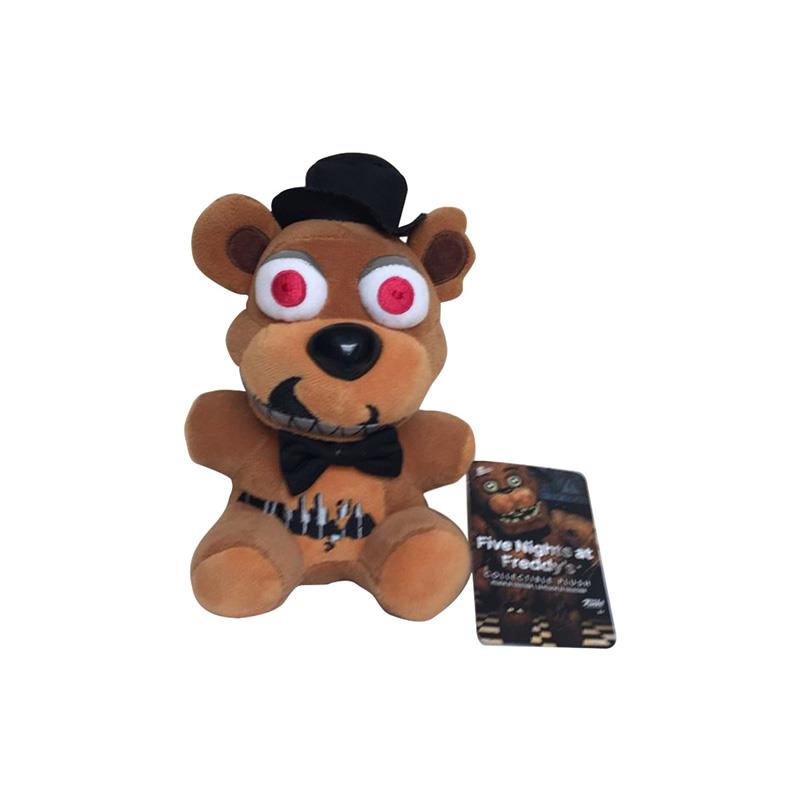 FNAF Plüschtier-Set – Five Nights At Freddy's Figuren Wie Fazbear & Foxy | Weiches Stofftier, Ca. 18 Cm | Für Sammler & Kinder