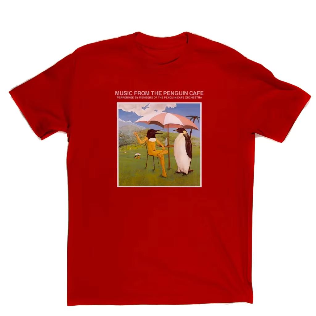Penguin Cafe Orchestra Music  Print Summer Luxury Brand Cotton Men's and Women's T-Shirts Short Sleeves