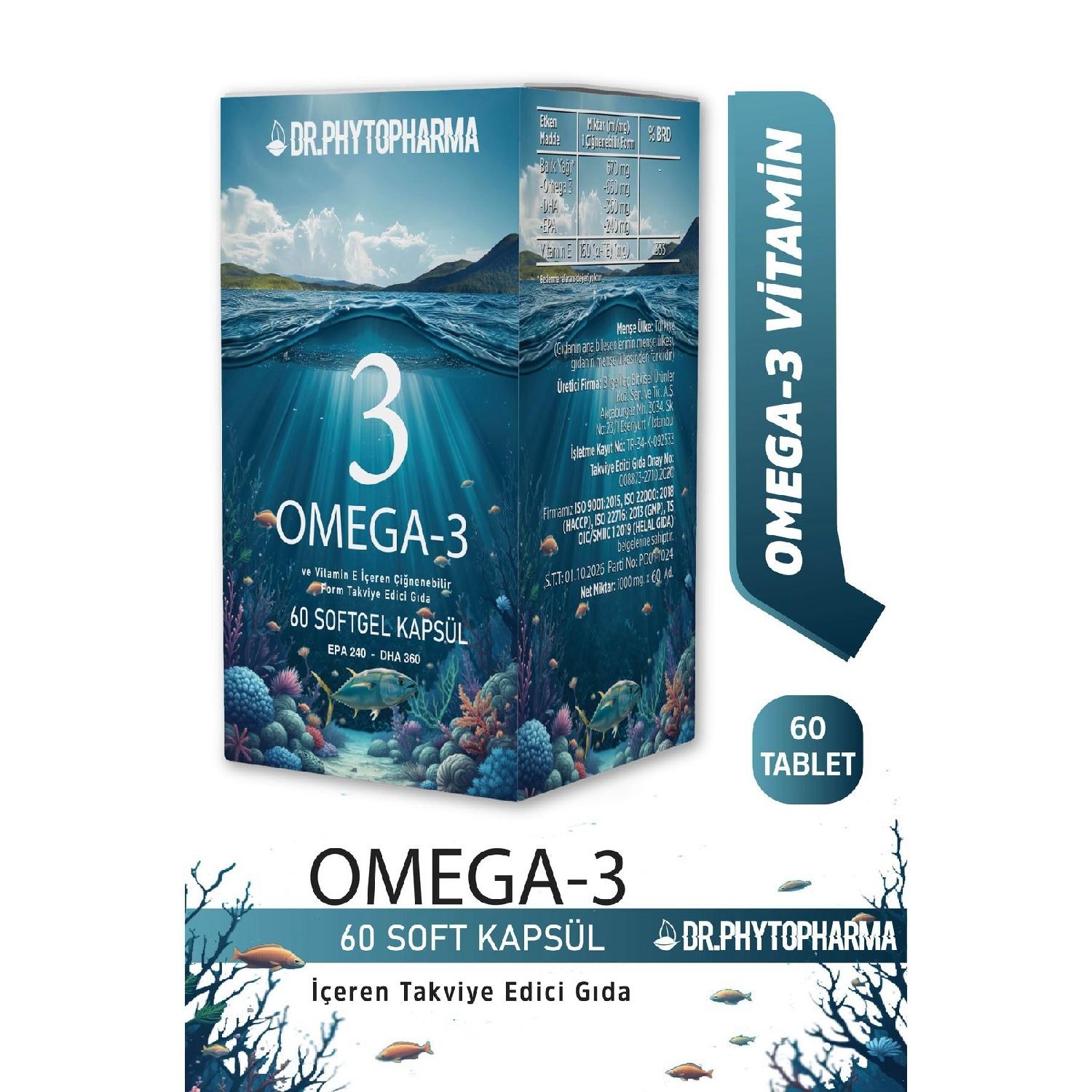 

60 Chewable Soft Gel Capsule Form 1000 Mg Containing Omega-3 Epa Dha And Vitamin E