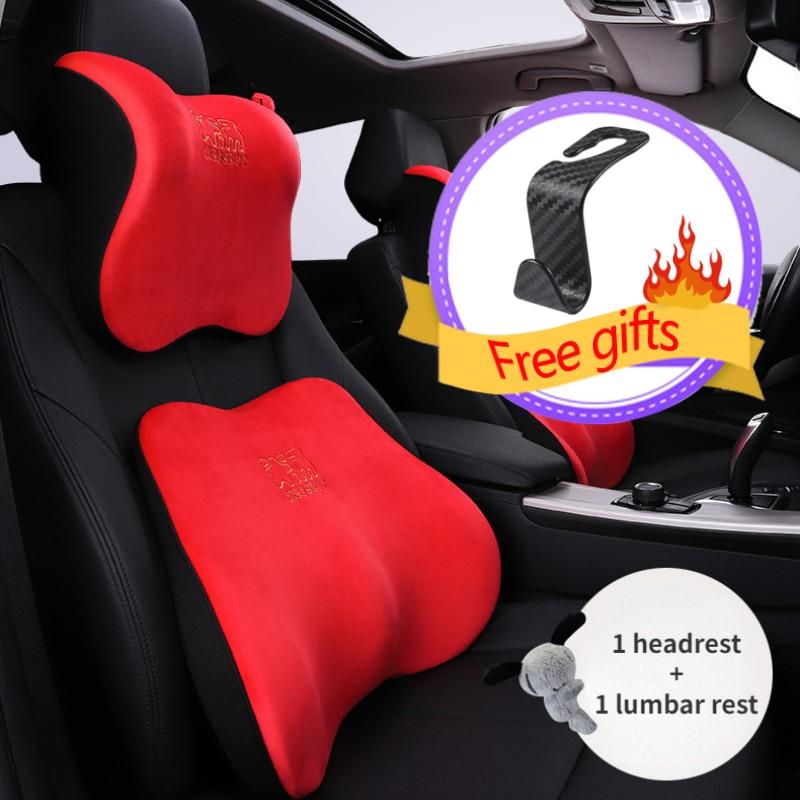Auto Sitz Kopfstütze Nacken Kissen Auto Rest Schutz Lenden Kissen Kopf Unterstützung Protector Entlasten Müdigkeit Sitz Unterstützt