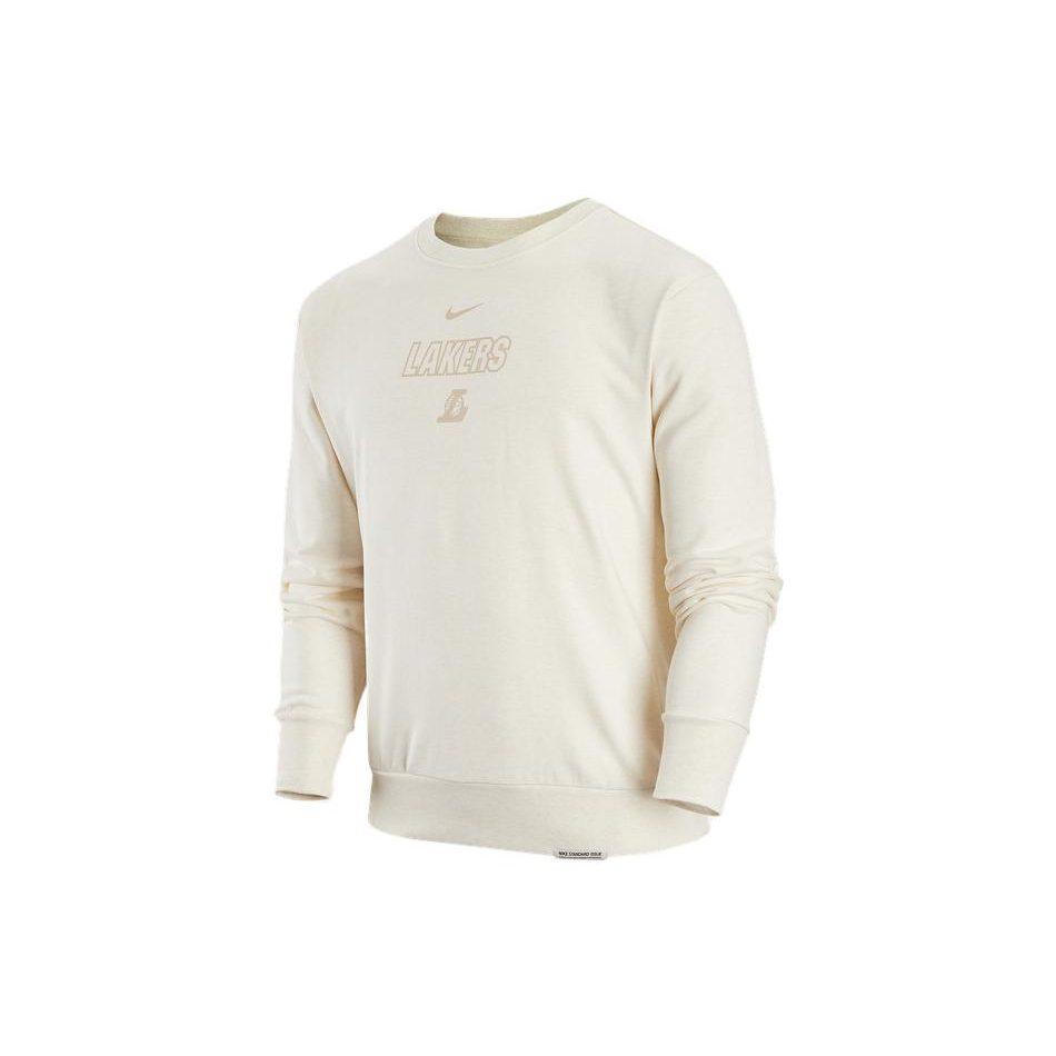 Nike Sweatshirts Men's White Crew Neck Moderate Regular DR2121-027