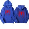 New Men's Sweater Street Fashion Spider Print Sweatshirt Wool Women's Casual Fun Loose Sweater