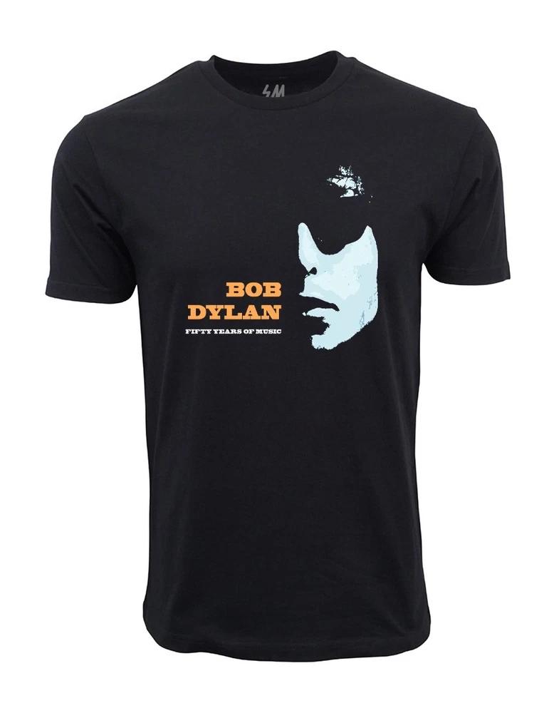 Dylans 50 years of music graphic t shirt black XL