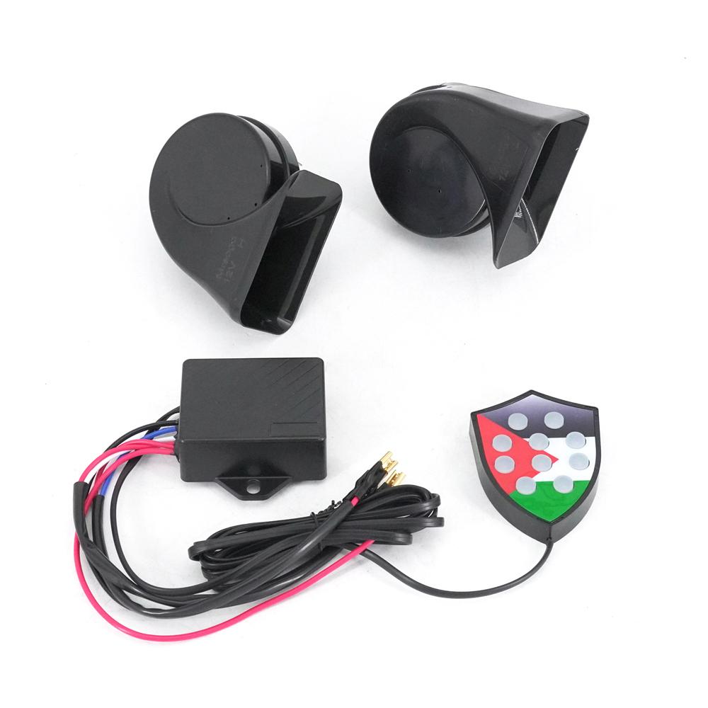 12V 10 Sound Wasserdicht Musikalisch Elektronisch Lufthorn Ersatzkit Controller Regler Monitor Schneckenhörner