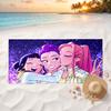 Group Soft and Comfortable Beach Towel Perfect for Vacations and Poolside Use an Ideal Gift for Summer Holidays