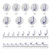 10Pcs/ Sets Japanese Fishing Hook and Mother Hook Fishing Gear Supplies Fishing Lures