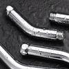 3pcs Sturdy Stainless Steel Materials Shower Head Adjustable Adapter for Handheld and Rainfalls Showers Daily Use