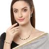 Jewellery Set for Women American Diamond Combo of Necklace Set with Earrings, Bracelet and Ring for Girls and Women