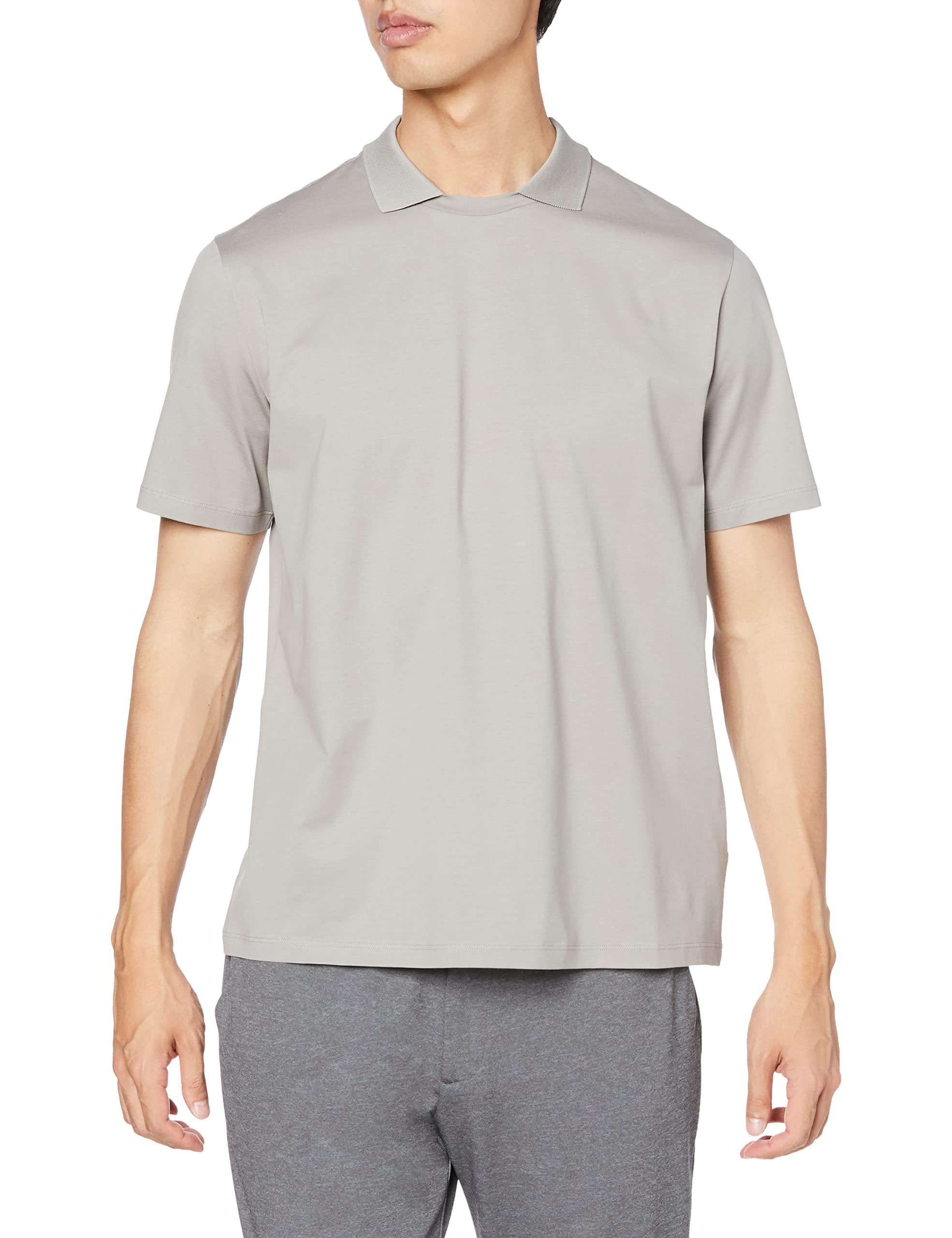 

Herno Retro Superfine Cotton Stretch Polo [Official] Men s T-Shirt серый