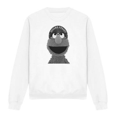 Sesame Street Unisex Adult Lee Elmo Sweatshirt
