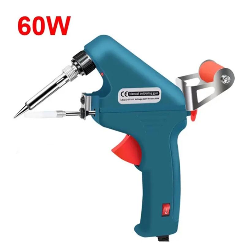 

Синий паяльник 60 Вт Eagle Beak эндотермический ручной пистолет 50G проволока нагревается ремонтный внутренний инструмент ручной дозатор олова бытовой