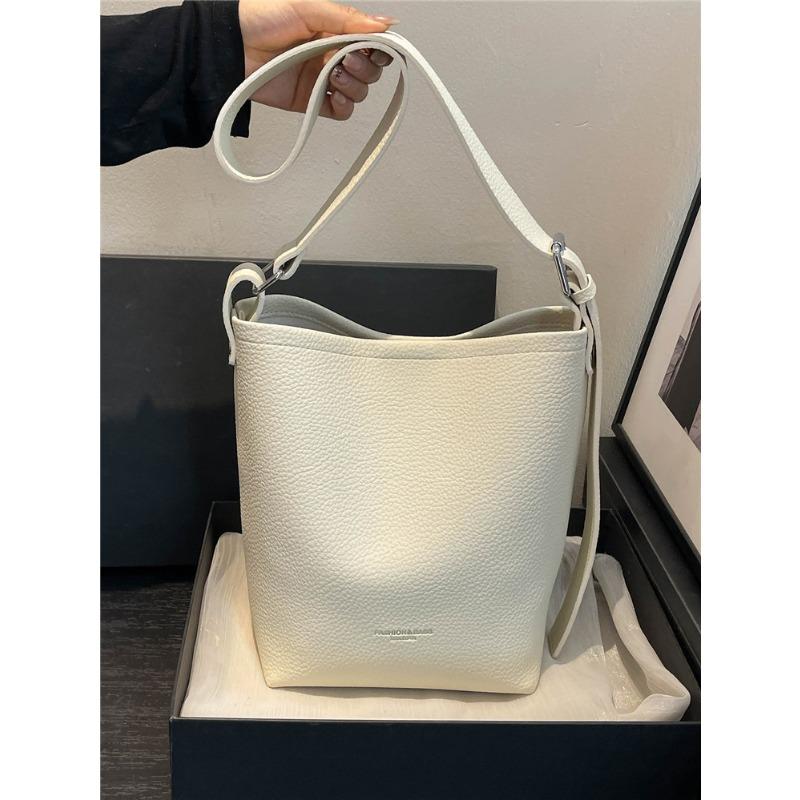 Bags Women's Pu Soft Leather Portable Small Bags New Trendy Leisure Bucket Bags Versatile Shoulder Messenger Bags