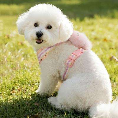 Ausbruchssicheres Dopamin Hundegeschirr Weiche Bequeme Haustier-Laufweste Schnellverschluss Atmungsaktives Haustierhalsband Outdoor-Laufen