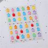 1PCS French Jelly Nail Stickers Dreamy Bubble Meteor Butterfly Star Moon Self Adhesive Stickers For Nail DIY Nail Art Decoration