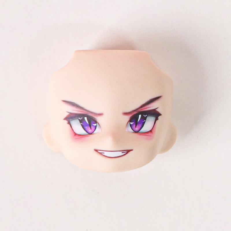 Lalka OB11 Twarz Lalki 1/12 Lalka BJD Twarz Z Oczami 3D Anime Naklejki Urocza Zmienna Twarz Dla Główki GSC Akcesoria DIY Dla Prezentu Dla Dziewczynki Zabawka Dla Dzieci