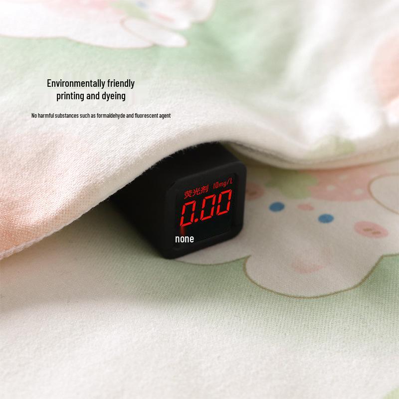 Jesienno-zimowy pikowany bawełniany śpiworek dla niemowląt z zamkiem błyskawicznym i długimi rękawami, konstrukcja zapobiegająca rozkopywaniu, styl z rozdzielonymi nogawkami (120g).