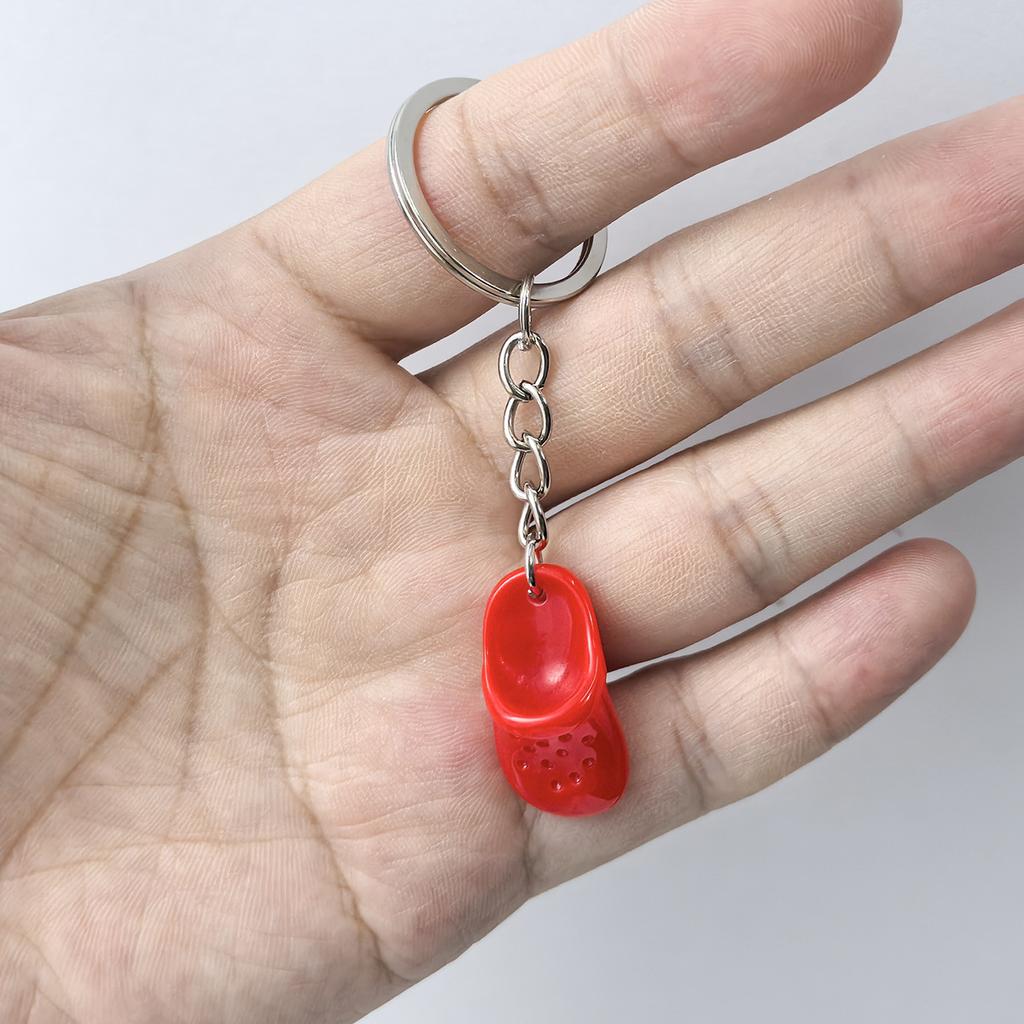 Lovely Slipper Keychain Personalized Bag Hanging Accessories Small Gift Couple Family Keychain Pendant