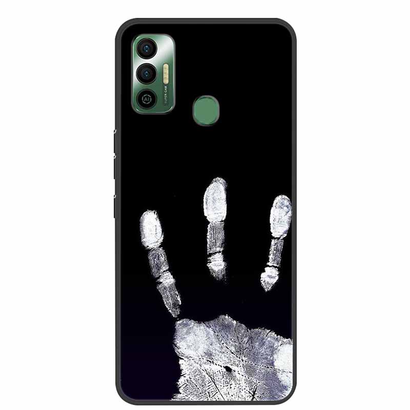 Per Tecno Spark 7 Custodia Lusso Silicone Morbido TPU Cover Custodie per Telefono Per Tecno Spark 7 Pro Spark 7P Spark7 Protettiva KF6 Coque