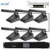 Weishu K-500-C8 Wired Desktop Conference System with Video Tracking (CN Version)