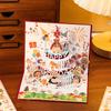 Cartoon Animal Scrapbooking Sticker Transparent Decorative Sticker for DIY Craft Journaling Scrapbook Journal Planner