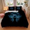 3pcs IThe Lich King Home Decor Bedding Set-Perfect for Bedroom, Guest Room, Living Room, Hotel Use-Ideal Gift for Fans, Travelers, Daily Use