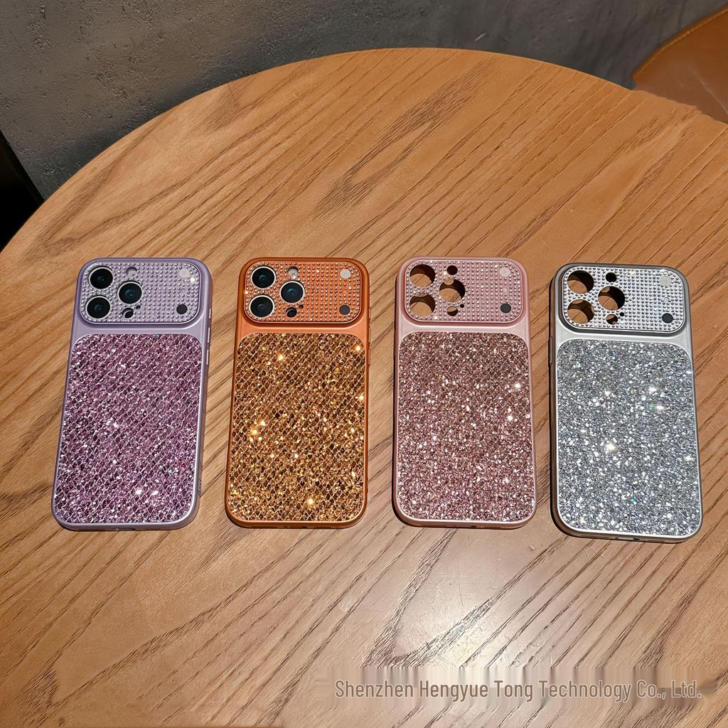 Luxus Voll-Diamant Hülle für iPhone 17 Pro Max und iPhone 16/14