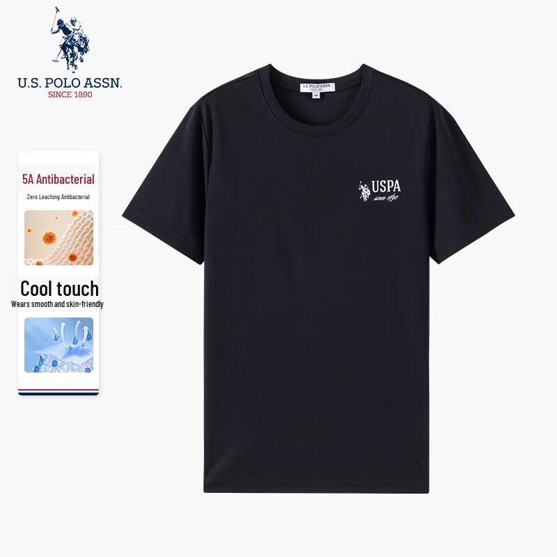 НАС АССН ПОЛО Мужская охлаждающая футболка с коротким рукавом из ледяного шелка L 2890₽