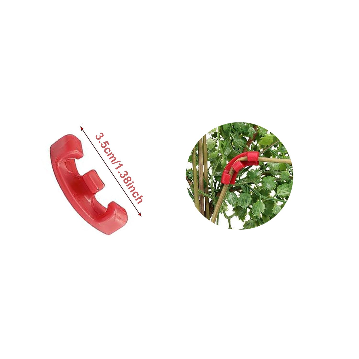 

10-50 шт. 90-градусные формирователи растений, тренажеры, наставники для манипулирования ростом растений, зажимы для сгибания веток, аксессуары для ветвей 10 Pcs красный