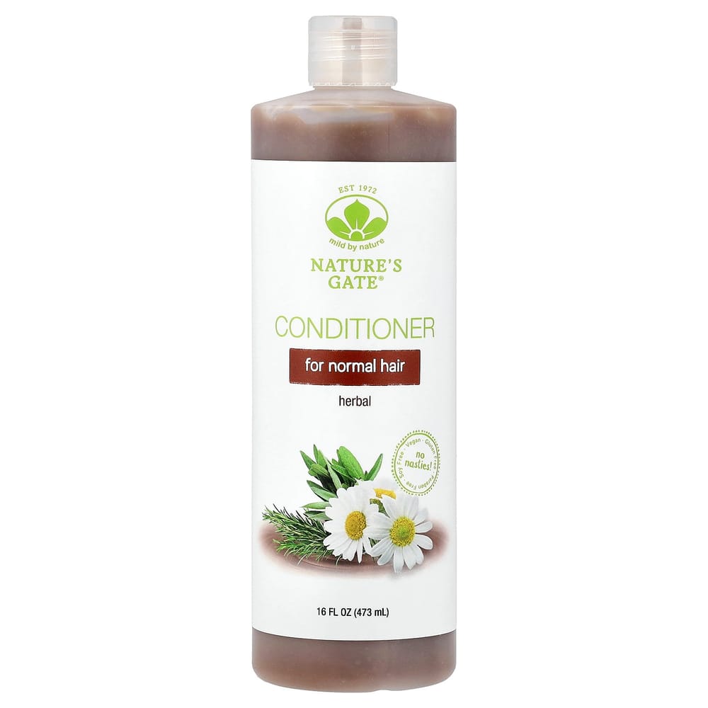 

Nature s Gate Herbal Conditioner for Normal Hair, 473ml (16 fl oz) 473ml - 1 ea